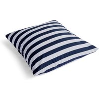 Bettbezug Kissen Été midnight blue and light grey 80 cm L von Hay