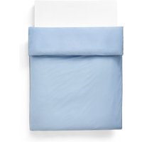 Bettbezug Outline soft blue 155 x 220 cm von Hay