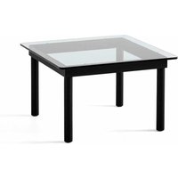 Couchtisch Kofi glass black water-based lacquered oak 140 cm x 50 cm von Hay