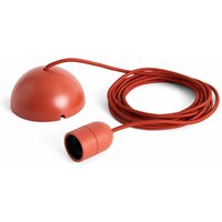 Deckenleuchte Common Pendant Cord Set rusty red von Hay