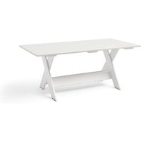 Esstisch Dining Crate white water-based lacquered pinewood 230 cm L von Hay