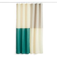 [GEBRAUCHT] B-Ware Hay Duschvorhang Vorhang Badaccessoire Karo Grün Polyester Recycelt 200x180 Cm von Hay