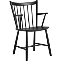 [GEBRAUCHT] Hay J42 Armlehnstuhl Stuhl Esszimmerstuhl Schwarz Holzstuhl Sitz Schwarz B-Ware von Hay