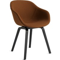 HAY - About A Chair AAC 223, Eiche schwarz lackiert / Hallingdal 350 von Hay