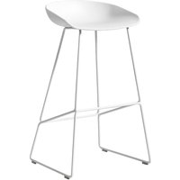 HAY - About A Stool AAS 38 Barhocker H 85, white 2.0 von Hay