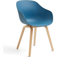 HAY - About a Chair AAC 222, Eiche lackiert / azure blue 2.0 von Hay