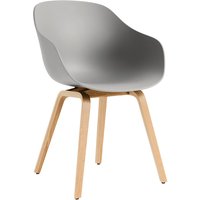 HAY - About a Chair AAC 222, Eiche lackiert / concrete grey 2.0 von Hay