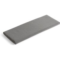 HAY - Balcony Dining Bank Sitzkissen, 50 x 120 cm, black pepper von Hay