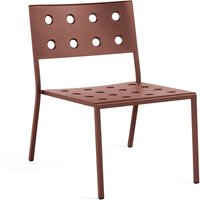 HAY - Balcony Lounge Chair, iron red von Hay