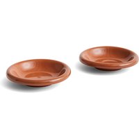 HAY - Barro Schale Ø 20 cm, braun (2er-Set) von Hay