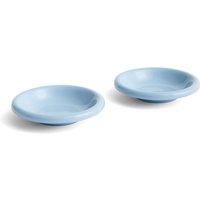 HAY - Barro Schale Ø 20 cm, hellblau (2er-Set) von Hay