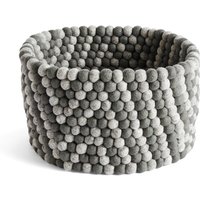 HAY - Bead Aufbewahrungskorb, Ø 40 x H 24 cm, grau von Hay