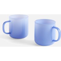 HAY Borosilicate Mug - Set of 2 - Light Blue von Hay