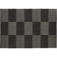 HAY - Check Teppich, 170 x 240 cm, schwarz L check von Hay