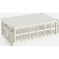 HAY Colour Crate Lid - Large - Off White von Hay