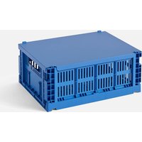 HAY Colour Crate Lid - Medium - Electric Blue von Hay