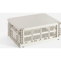 HAY Colour Crate Lid - Medium - Off White von Hay