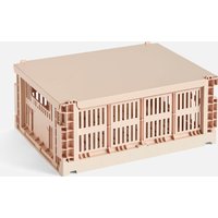 HAY Colour Crate Lid - Medium - Powder von Hay