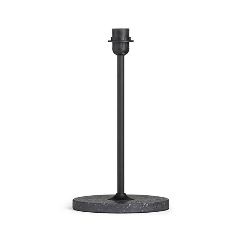 HAY Common Table Schirm Peach Fuß schwarz/terrazzo von Hay