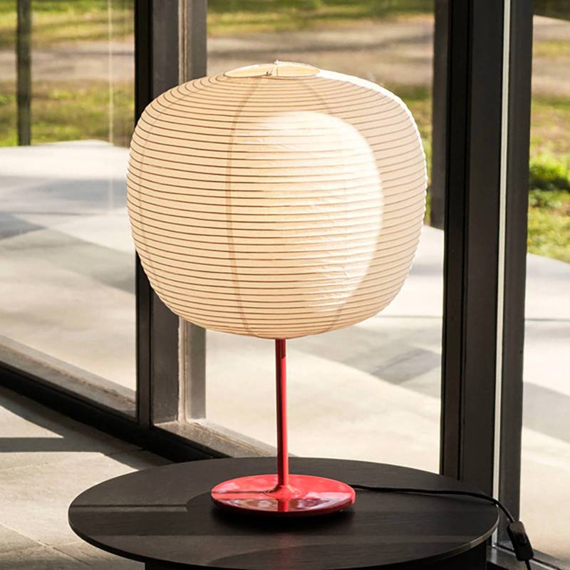 HAY Common Table Schirm Peach Fuß signalrot von Hay