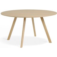 HAY - Copenhague CPH25 2.0 Tisch Ø 140 cm, Eiche lackiert von Hay