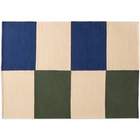 HAY - Ethan Cook Flat Works Teppich, 170 x 240 cm, peach green check von Hay