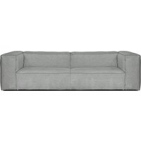 HAY - Mags Soft Sofa 2,5-Sitzer, Kombination 1, hellgrau (Hallingdal 130) / Nähte: dunkelgrau (EU) von Hay