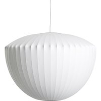 HAY - Nelson Apple Bubble Pendelleuchte M, Ø 53.5 x H 37 cm, off white von Hay