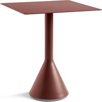 HAY - Palissade Cone Bistrotisch 65 x 65 cm, H 74 cm, iron red von Hay