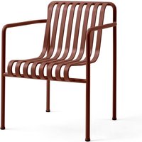 HAY - Palissade Dining Armchair, iron red von Hay