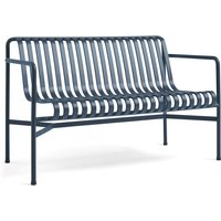 HAY - Palissade Dining Bench, deep blue (Exklusive Edition 2025) von Hay