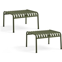 HAY - Palissade Ottoman, olive (2er-Set) von Hay