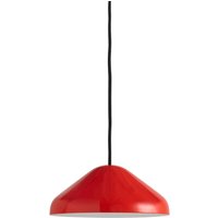 HAY - Pao Steel Pendelleuchte, Ø 23 x H 10 cm, rot von Hay