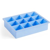 HAY - Silikon Eiswürfelbereiter rechteckig XL, hellblau von Hay