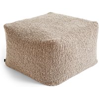 HAY - Snug Pouf, H 40 cm, beige von Hay