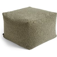 HAY - Snug Pouf, H 40 cm, olivgrün von Hay