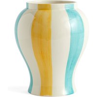 HAY - Sobremesa Vase L, grün / gelb von Hay