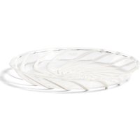 HAY - Spin Schale, Ø 11 x H 1,5 cm, klar / weiß (2er-Set) von Hay