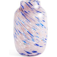 HAY - Splash Vase L, Ø 17,5 x H 27 cm, light pink and blue von Hay