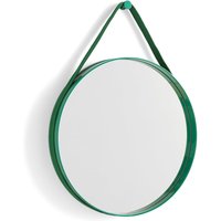 HAY - Strap Mirror No. 2 , Ø 50 cm, grün von Hay