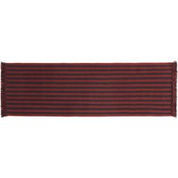 HAY - Stripes and Stripes Wool Teppich, 200 x 60 cm, cherry von Hay