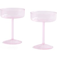 HAY - Tint Cocktailschale, pink (2er-Set) von Hay