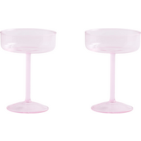 HAY - Tint Coupe Glas 2er Set HAY - Tint Coupe Glas 2er Set von Hay