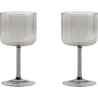 HAY - Tint Weinglas 2er Set Grey HAY - Tint Weinglas 2er Set Grey von Hay