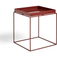 HAY - Tray Table 40 x 40 cm, chocolate glänzend von Hay