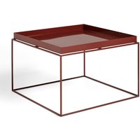 HAY - Tray Table 60 x 60 cm, chocolate glänzend von Hay