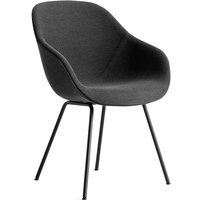 HAY - About A Chair AAC 127, Stahl pulverbeschichtet schwarz / Dot 1682 anthrazit von Hay