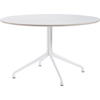 HAY - About A Table AAT 20 Esstisch Ø128 cm, weiß von Hay