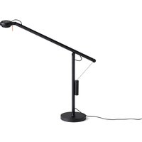 HAY - Fifty-Fifty Mini LED Tischleuchte, soft black von Hay