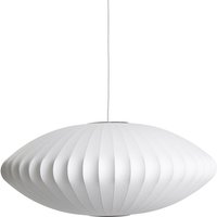 HAY - Nelson Saucer Bubble Pendelleuchte M, Ø 63.5 x H 25.5 cm, off white von Hay